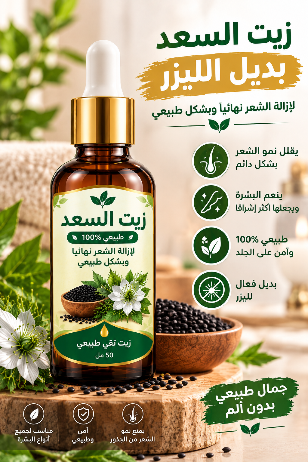 زيت السعد الاصلي